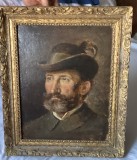 Cumpara ieftin Tablou portret barbat cu barba