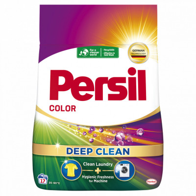 Detergent Pudra, Persil, Color Deep Clean, 1.02kg, 17 spalari foto