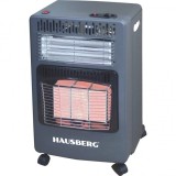 Soba gaz GPL electrica 4.2kW 3 trepte, roti Hausberg HB1022