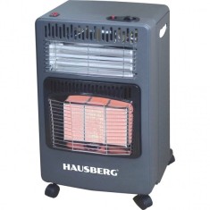 Soba gaz GPL electrica 4.2kW 3 trepte, roti Hausberg HB1022 foto