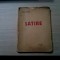 SATIRE - Radu Cosmin - Editura Tip. &quot;Idealul&quot;, editia I, 1916, 160 p.