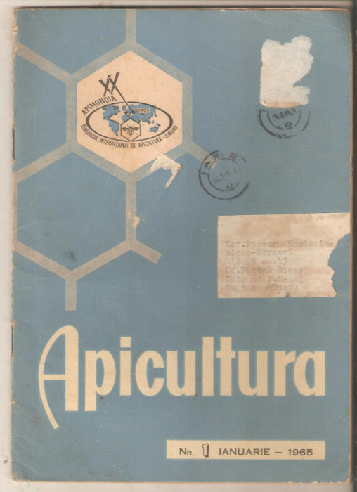 Revista Apicultura nr.1-1965