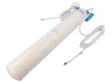 Antenă albă SMA-J 50W 600&divide;2700MHz 50&Omega; 3m 12dBi -20&divide;85&deg;C, QOLTEC