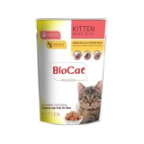 HRANA UMEDA PENTRU PISICI BIOCAT PLIC KITTEN PUI IN SOS 85G