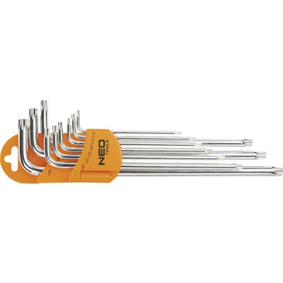 Set chei imbus cu profil torx lungi NEO TOOLS 09-516 HardWork ToolsRange foto