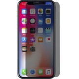 Folie Privacy SOHO Sticla Securizata 9H Anti-Spy iPhone X, Full Screen, Anti Amprenta, Rezistenta Zgarieturi, Transparenta