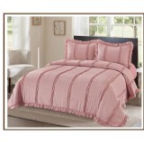 Cumpara ieftin Set Cuvertura de Pat din Bumbac Satinat, 3 Piese - PIT277