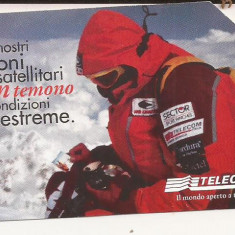 CT1-Cartela Telefonica -Telecom Italia -10000 Lire-Hans Kammerlander