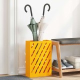 vidaXL Suport pentru umbrele muștar 28x12x41 cm, din oțel