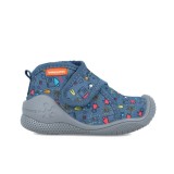 Biomecanics Zapatilla My Family, Incaltaminte Interior Copii, Marimea 18, Barefoot, Material Textil Respirabil, Talpa Flexibila