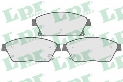 Set placute frana,frana disc OPEL MOKKA (2012 - 2016) LPR 05P1562 foto