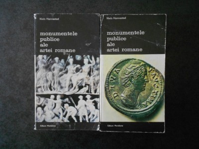 NIELS HANNESTOD - MONUMENTELE PUBLICE ALE ARTEI ROMANE 2 volume foto