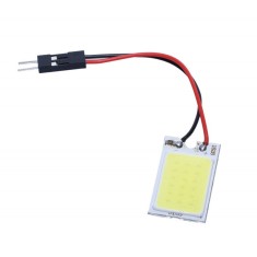 Led Auto Cob interior pentru Plafon, autoturisme, 12V, 6W, alb-rece, 36-LED foto