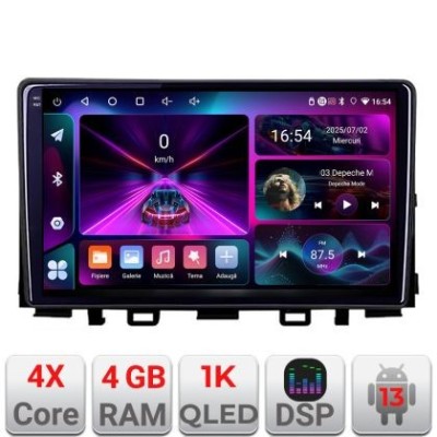 Navigatie Kia Stonic 2016-2020 Android radio gps internet 4+64 InCell Display 1K Kit-Stonic+EDT-E209-RK CarStore Technology foto