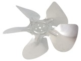 Elice aluminiu 230mm pentru ventilatoare EBM-PAPST - 4 orificii, 34&deg;