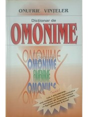 Onufrie Vinteler - Dictionar de omonime foto
