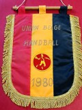 Fanion oficial - Federatia de HANDBAL din BELGIA (Union Belge Handball 1980)