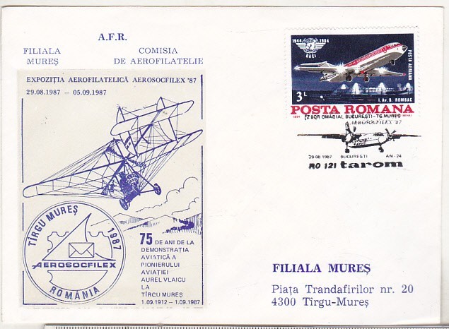 bnk fil Plic ocazional Aerosocfilex `87 Targu Mures