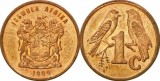 Africa de Sud 1999 - 1 cent, circulata