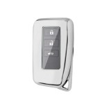 HUSA CHEIE AUTO Smartkey LEXUS, Tpu, Silver, LX570/NX/RC200t/RC300/RCF/RX350/RX450h