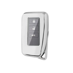 HUSA CHEIE AUTO Smartkey LEXUS, Tpu, Silver, LX570/NX/RC200t/RC300/RCF/RX350/RX450h