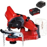 Einhell GE-CS 18 Li PXC + Starter Kit - Masina de ascutit lanturi + Set 1 acumulator si incarcator Li-Ion 18 V 4 Ah