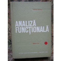 ANALIZA FUNCTIONALA - ROMULUS CRISTESCU