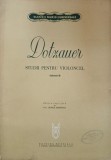 Partitura Studii pentru violoncel Caietul II Dotzauer