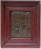 Scena de Vanatoare, Metaloplastie, cca. 1900