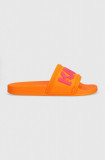 Cumpara ieftin Karl Lagerfeld papuci KONDO barbati, culoarea portocaliu, KL70004