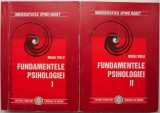 Fundamentele psihologiei 2 volume Mihai Golu carte beletristica psihologie carte noua