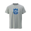 Tricou Barbati Husqvarna Original Gri Bumbac/Poliester SHR Motors