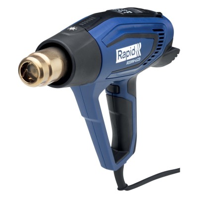 Rapid 5001448, Pistol cu aer cald R2200-LCD, 2200 W, LED, LCD, 3 trepte temperatura si debit, 250 - 500 l/min, 50-650 &amp;Acirc;&amp;deg;C foto