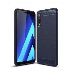 Husa Antisoc Carbon pentru Samsung Galaxy A7 2018 Graphite foto