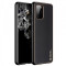 Husa telefon Dux Ducis Samsung Galaxy S20 Plus TPU din piele ecologica Neagra