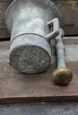 Mojar vechi aluminiu ?i bronz foto