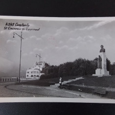 Constanta - Str. Eminescu si Cazinoul - carte postala interbelica necirculata