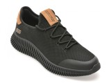 Pantofi sport SKECHERS negri, BOBS GEO, din material textil