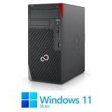 Workstation Fujitsu CELSIUS W5010, Hexa Core i5-10600, 512GB SSD, Win 11 Home