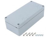 Carcasă universală aluminiu gri 81x177x57mm