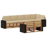 vidaXL Seturi de canapele Lemn Solid de Acacia 3384514