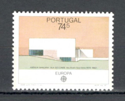 Portugalia.1987 EUROPA-Arhitectura moderna SE.700 foto