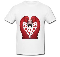 Tricou &amp;quot; Flamingo indragostiti &amp;quot; foto
