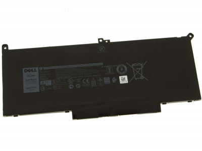 Baterie Laptop, Dell, Latitude F3YGT, 0F3YGTY, 0MYJ96, MYJ96, 2X39G, 02X39G, DM3WC, KG7VF, 0KG7VF, V4940, 0V4940, 0DM3WC, 7.6V, 7500mAh, 60Wh foto