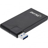 HUB USB 3.0 cu 4 porturi USB-A Negru, InLine IL35391