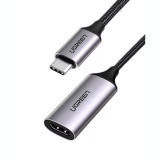 Cumpara ieftin Cablu video ADAPTOR video Ugreen &amp;quot;CM297&amp;quot; USB Type-C la 1 x HDMI