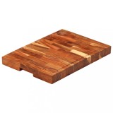 VidaXL Tocător, 42x30x4 cm, lemn masiv de acacia
