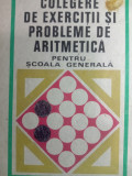 Culegere de exerciții și probleme de aritmetica,Victor i Iliescu,folosit 20 lei