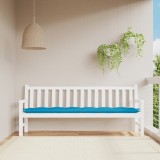 Gossi perna de banca, albastru deschis, 200x50x7 cm, material oxford