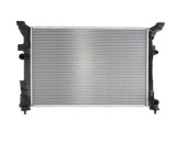 Radiator racire Mercedes Clasa A (W176), 05.2014-2018, motor 2.0 T, 135 kw, benzina, cutie manuala, cu/fara AC, 640x438x16 mm, aluminiu brazat/plasti, Rapid